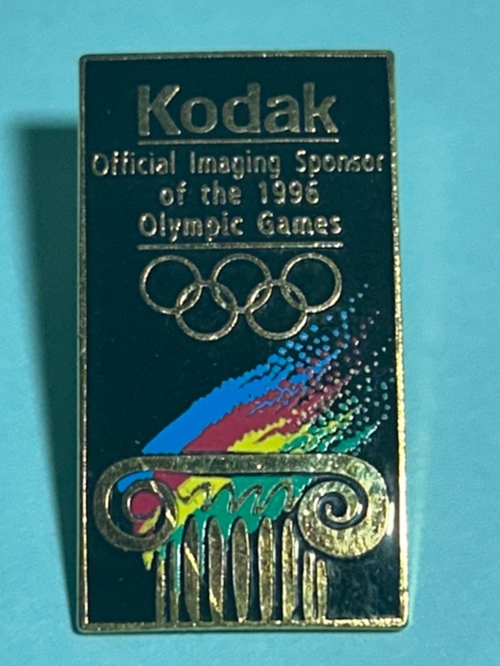 1996 Atlanta Kodak Olympic Sponsor pin